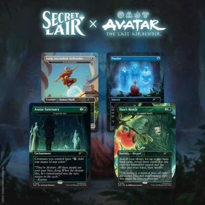 Magic the Gathering Avatar the Last Air Bender Secret Lair - A Lot To Learn [Non-Foil]
