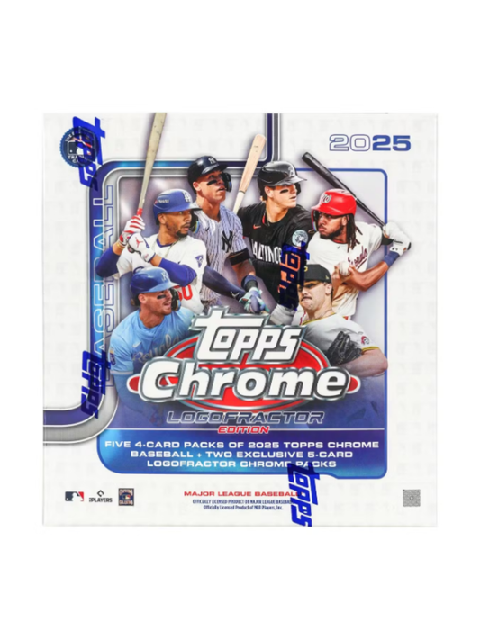 2025 Topps Chrome Logofractor Edition Baseball Hobby Box