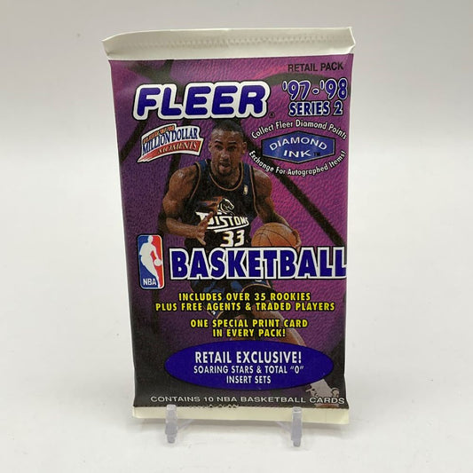 1997-98 Fleer Basketball Series 2 Retail Pack
