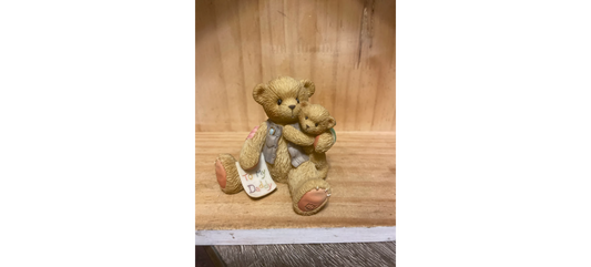 Cherished Teddies: "When I Need A Hug I Run To Dad!"