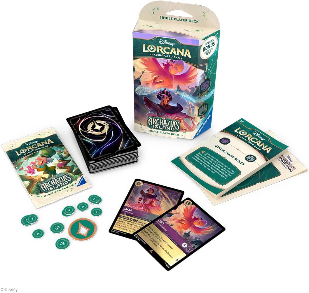 Disney Lorcana: Archazia's Island Starter Deck (Amethyst & Steel)