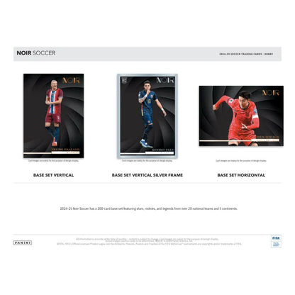 2024-25 Panini Noir Soccer Hobby Box