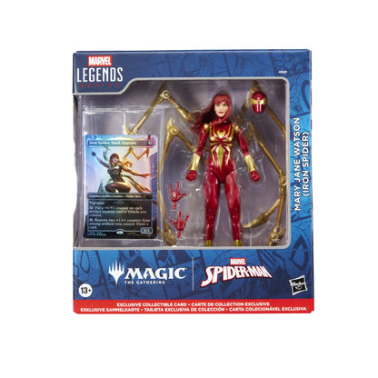 Marvel Legends Mary Jane Iron Spider w/MTG Card