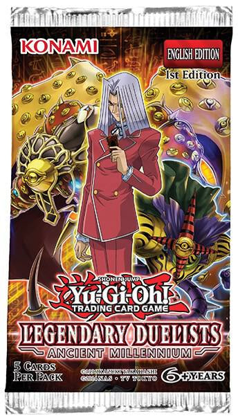 Yu-Gi-Oh! Legendary Duelists Ancient Millennium 1st Edition Booster Pack