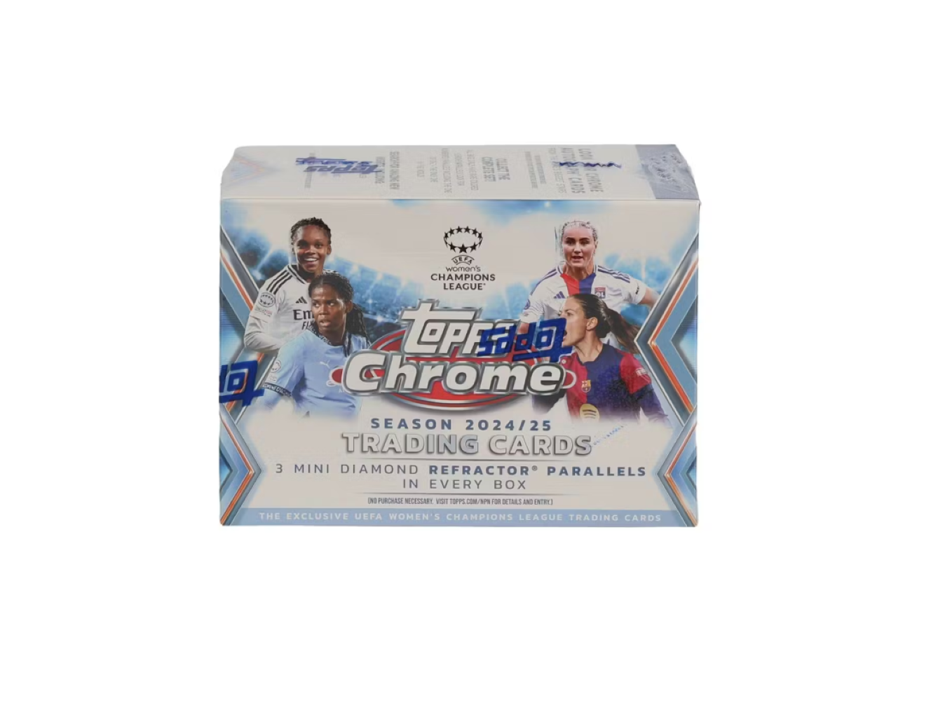 2024-25 Topps Chrome Women's UEFA Champions League Soccer Blaster Box