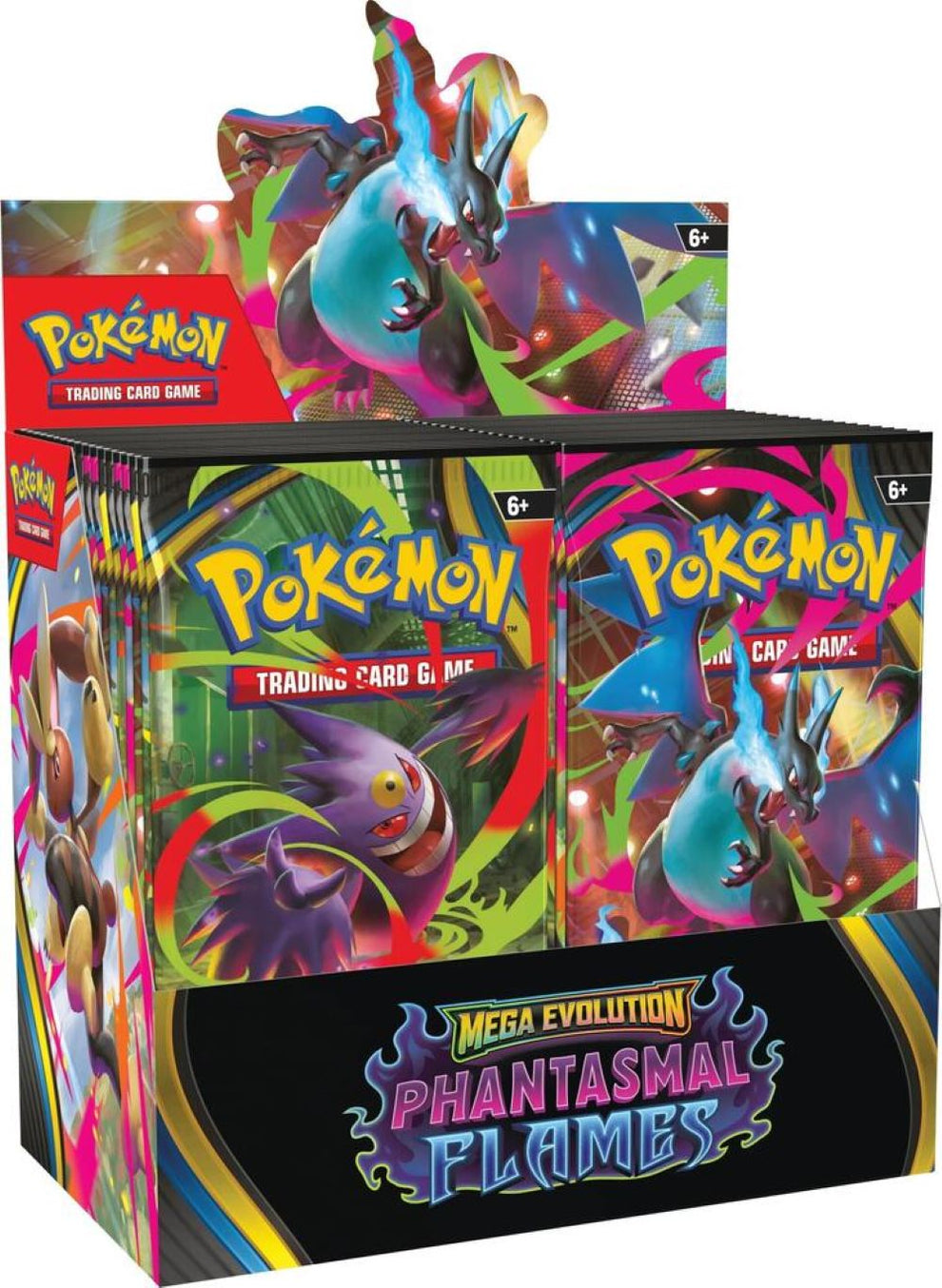 Pokemon Mega: Phantasmal Flames Booster Box Pokemon Mega: Phantasmal Flames Booster Box