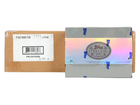2025 Topps Sterling Baseball 4-Box Hobby Case - Collector Store LLC
