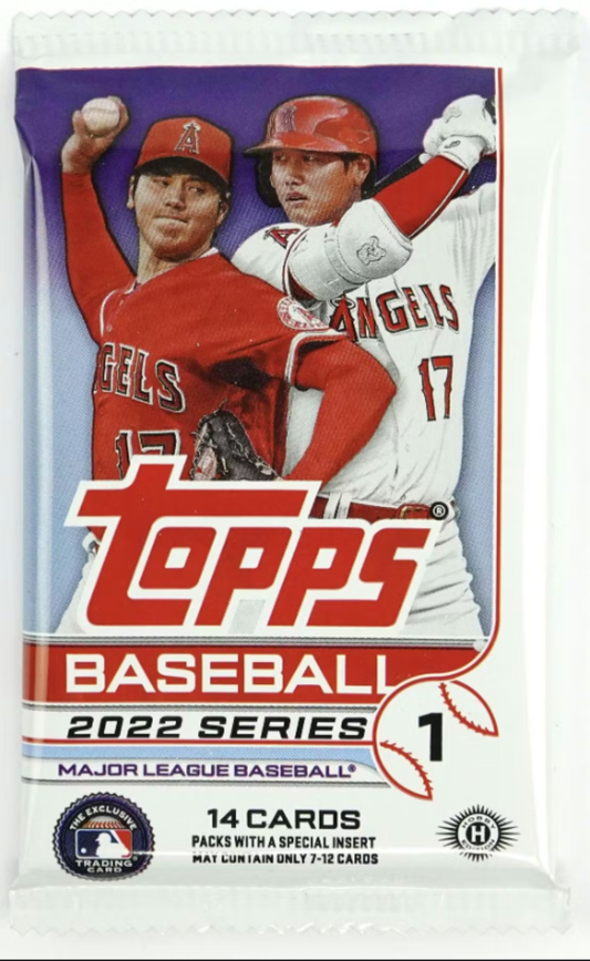 2022 Topps Series 1 Baseball Hobby Pack