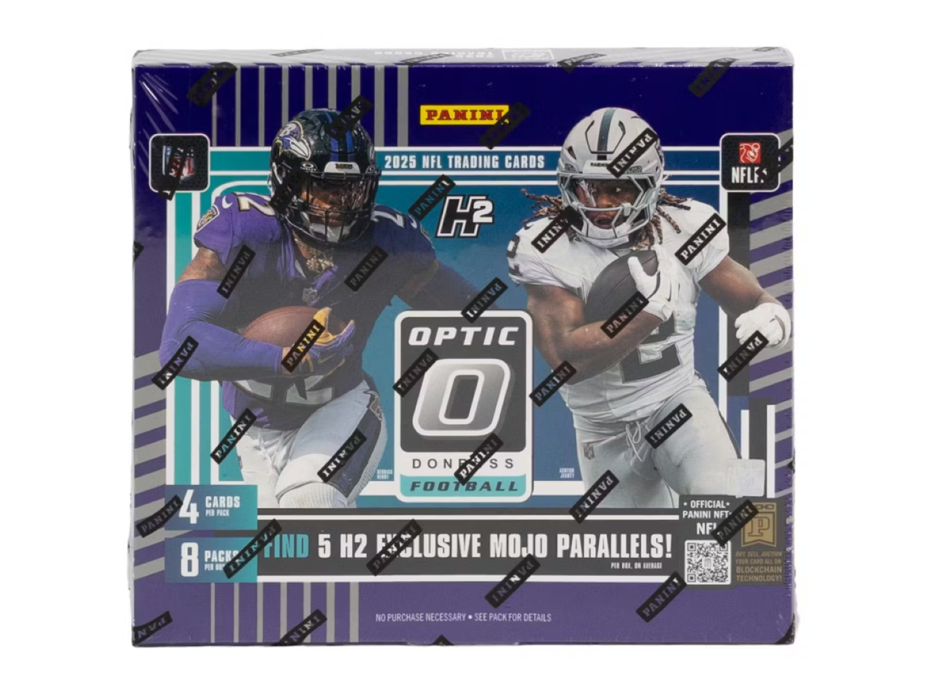 2025 Panini Donruss Optic Football H2 Box (Mojo Parallels)
