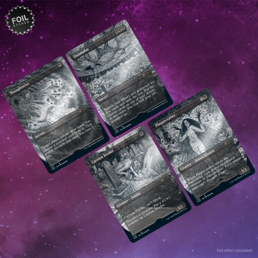 Magic the Gathering: Special Guest - Junji Ito Secret Lair Drop Series [Foil-Etched Edition]