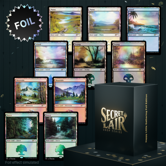 Magic the Gathering: Happy Little Gathering Secret Lair Drop Series - Foil Edition