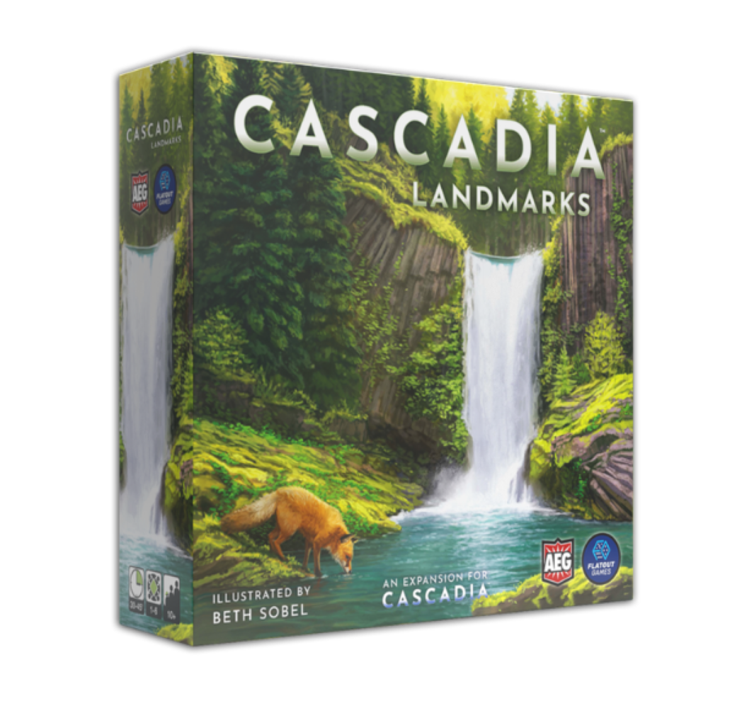 Cascadia: Landmarks、Alderac Entertainment Group、kayou