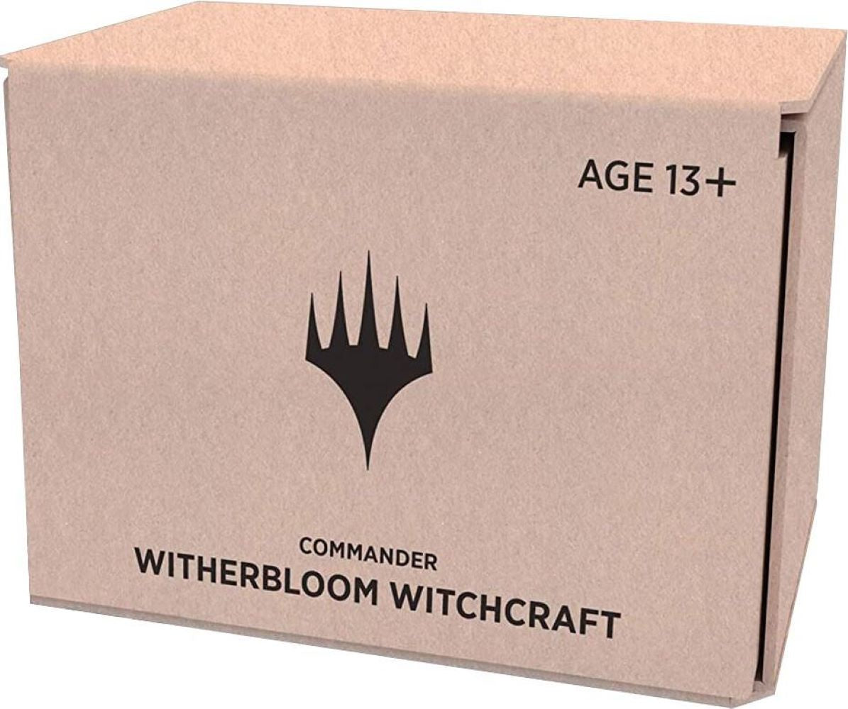 Magic the Gathering: Commander 2021 Commander Deck - Witherbloom Witchcraft (Minimal Packaging)