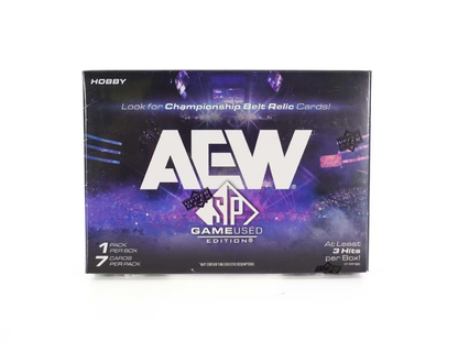 2025 Upper Deck AEW SP Game Used Hobby Box *Contact Us to Order*