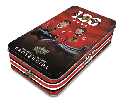 2025-26 Upper Deck Chicago Blackhawks Centennial Hockey Hobby Box *Contact Us To Order*