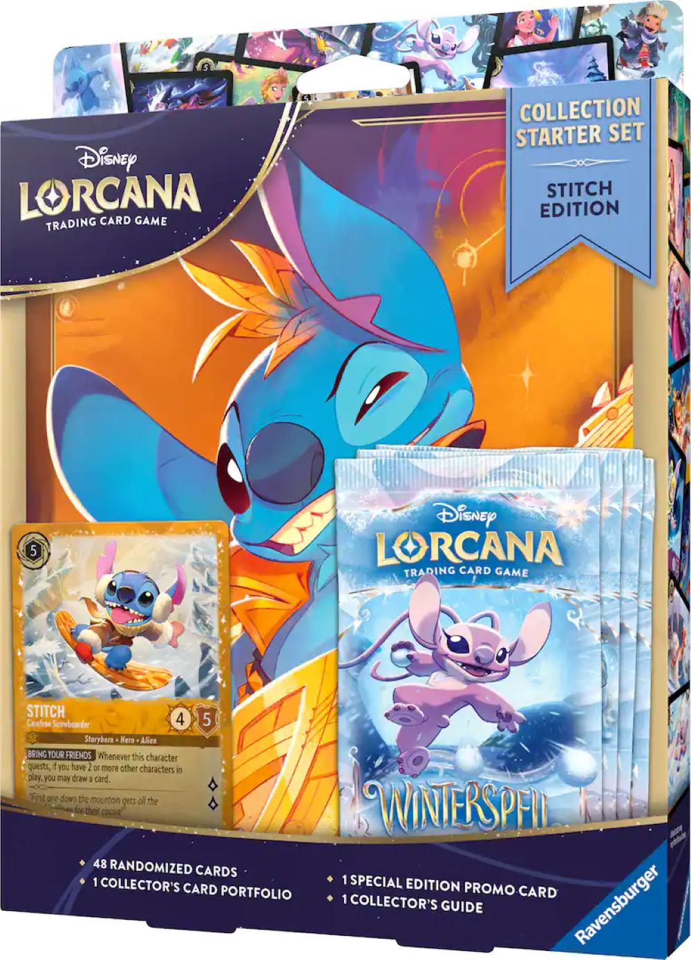 Disney Lorcana: Winterspell Collection Starter Set (Stitch Edition)、Lorcana、kayou