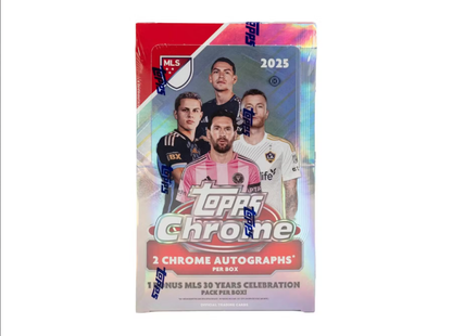2025 Topps Chrome MLS Soccer Hobby Box