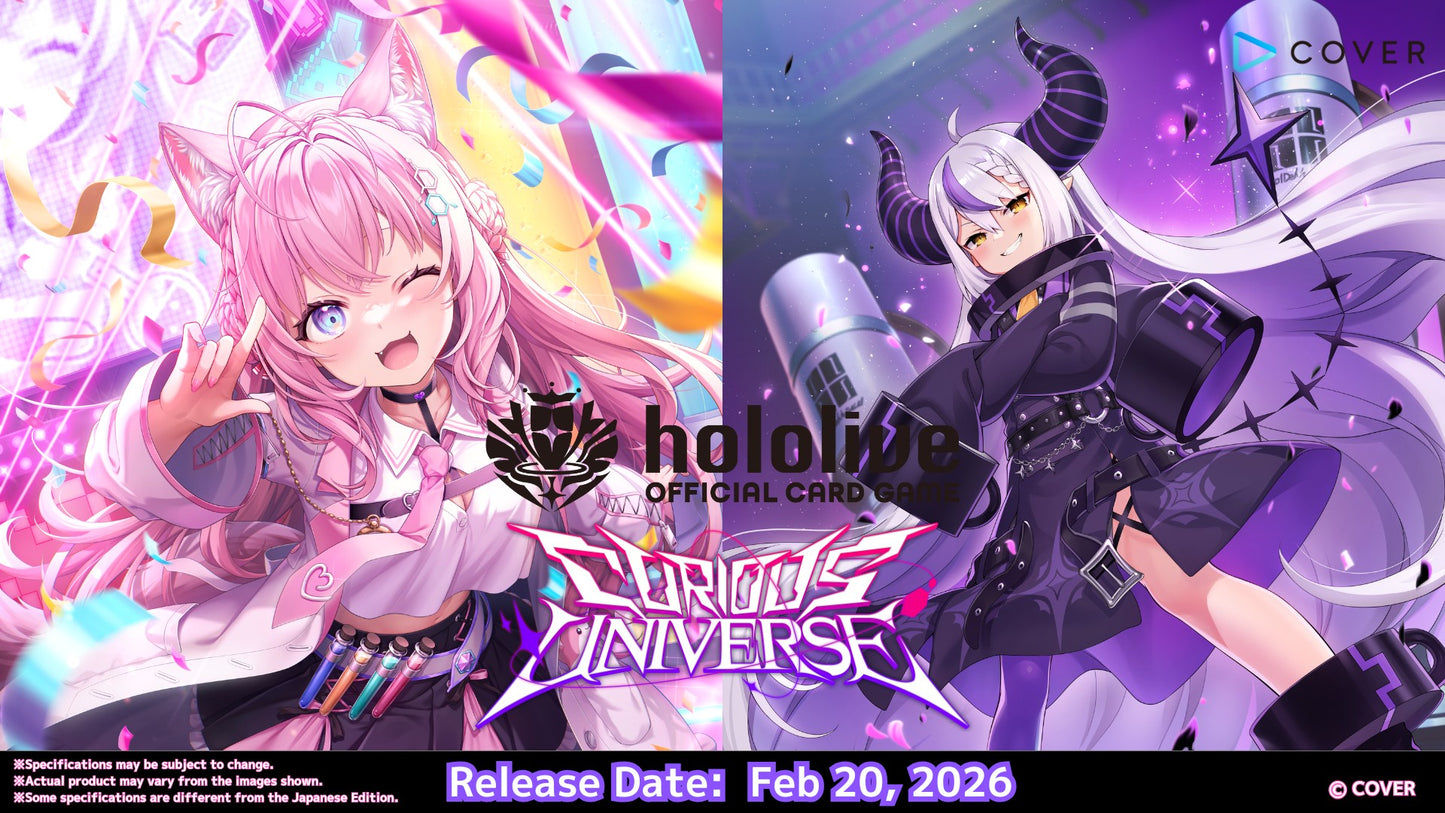 Hololive TCG: BP04 - Curious Universe Booster Box *Expected Release Date 02-20-2026*