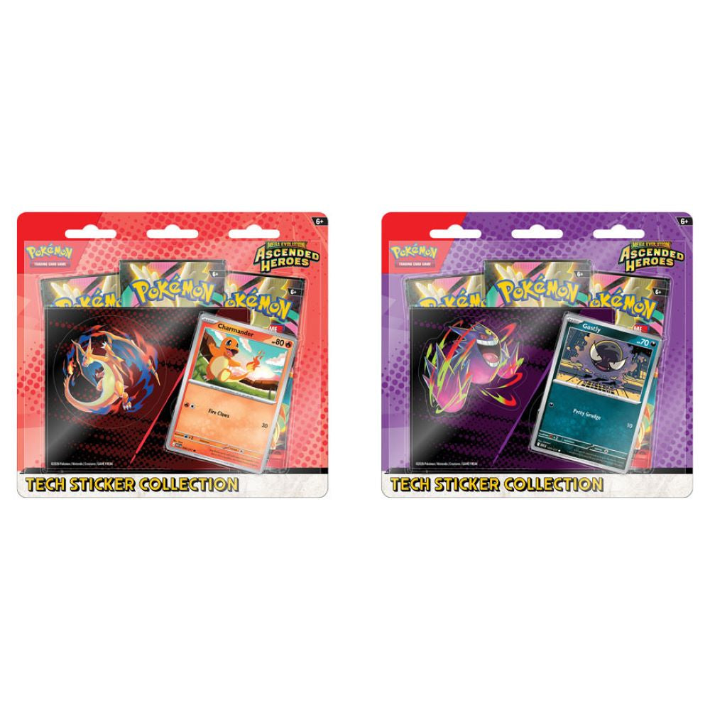 Pokemon: Mega Evolution Ascended Heroes Tech Sticker Collection (Random)