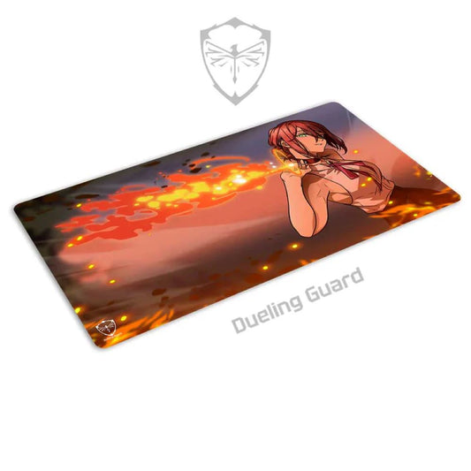 Dueling Guard Bomb Girl Playmat