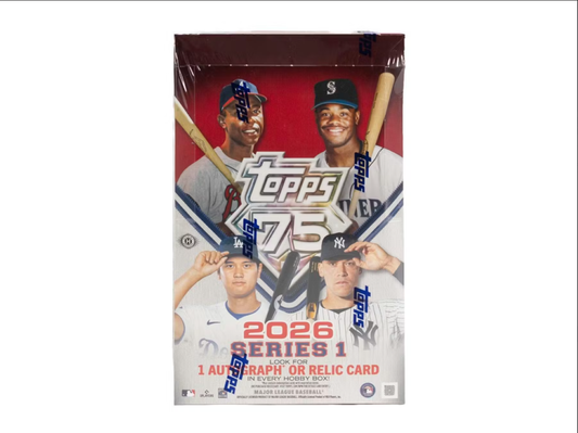 2026 Topps Series 1 Baseball Hobby Box