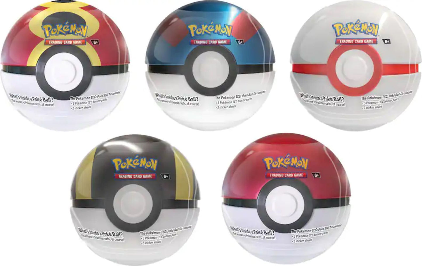 Pokemon Pokeball Q4 2025 Tin (Random)