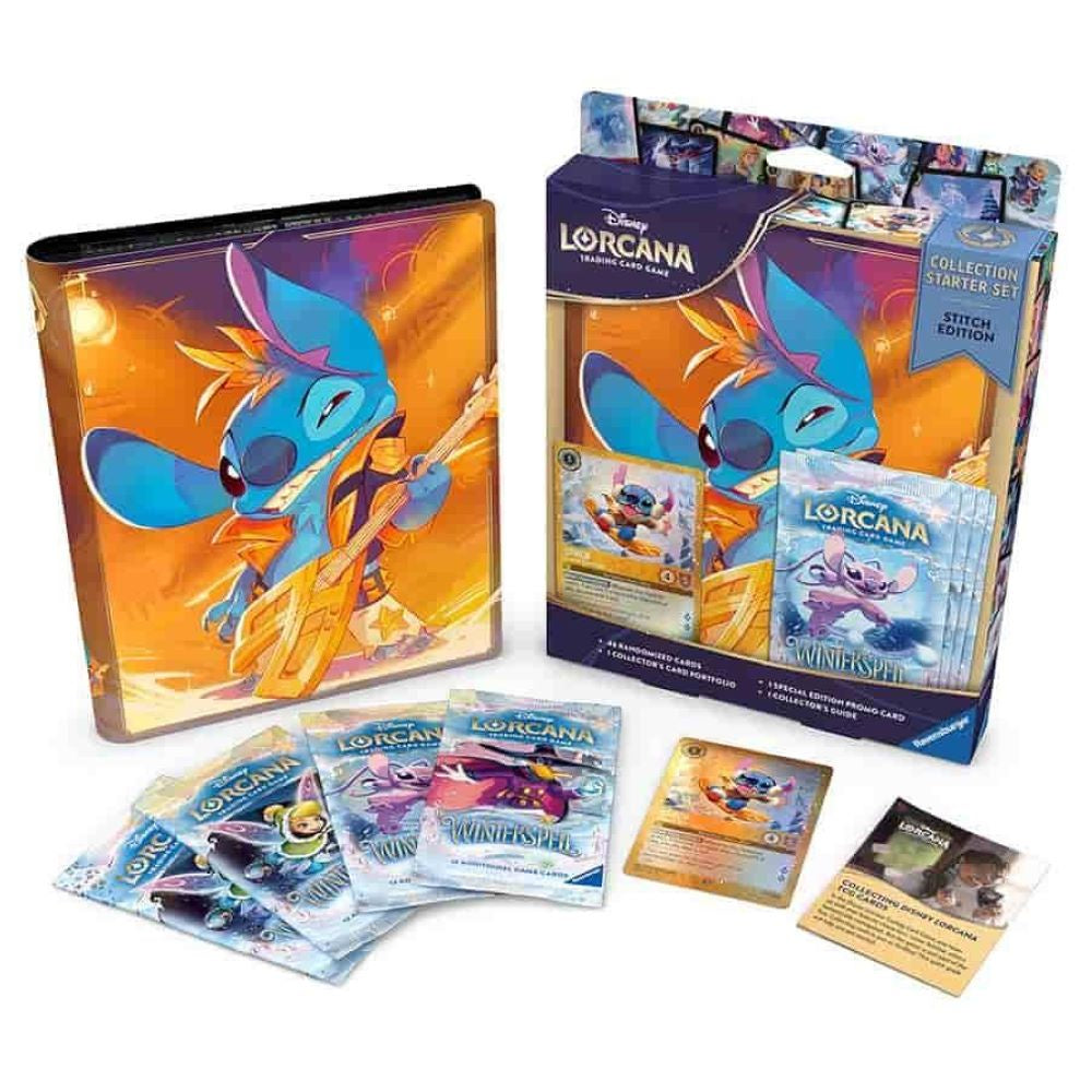 Disney Lorcana: Winterspell Collection Starter Set (Stitch Edition)、Lorcana、kayou