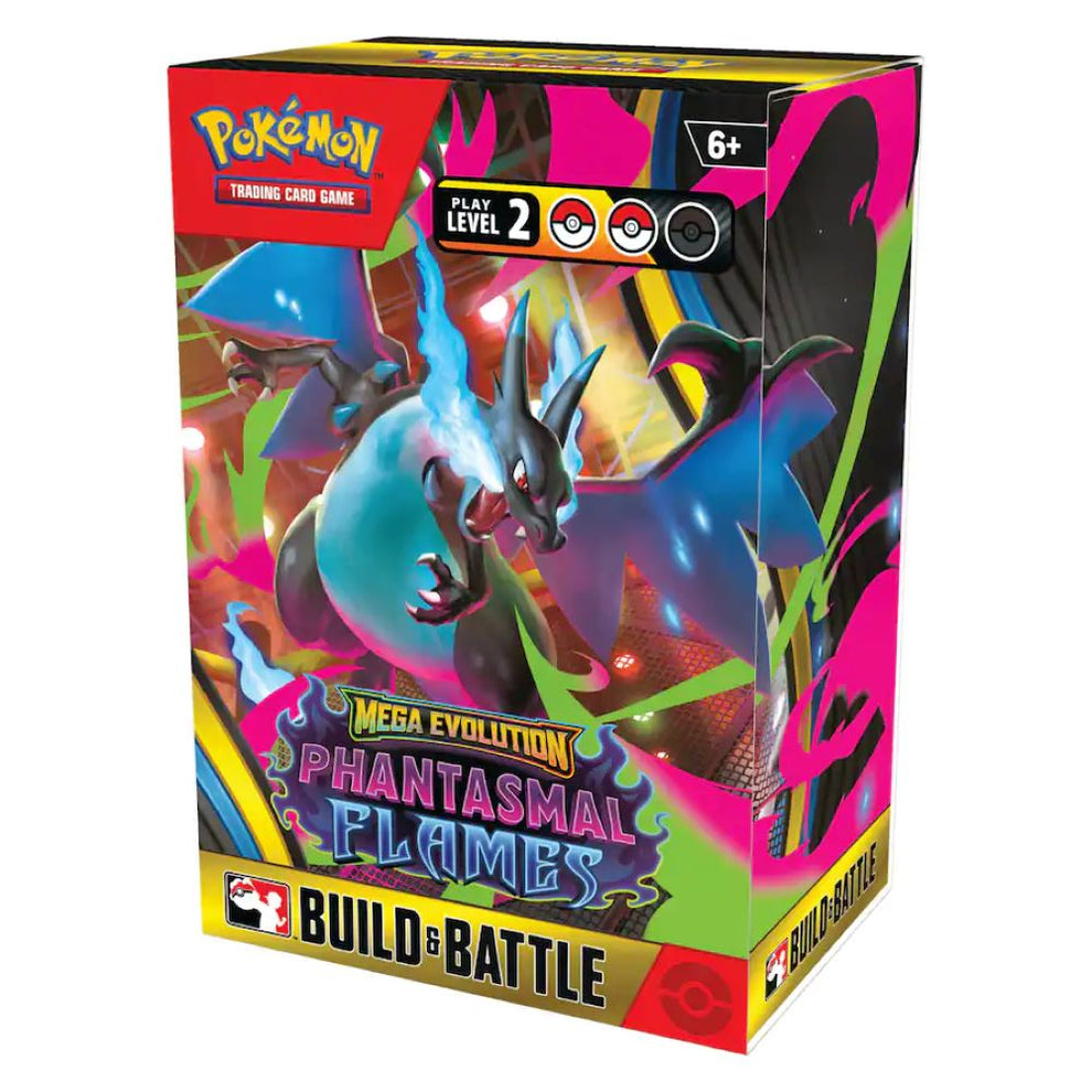 Pokemon: Mega Evolution Phantasmal Flames Build & Battle Kit (ME02) Pokemon: Mega Evolution Phantasmal Flames Build & Battle Kit (ME02)
