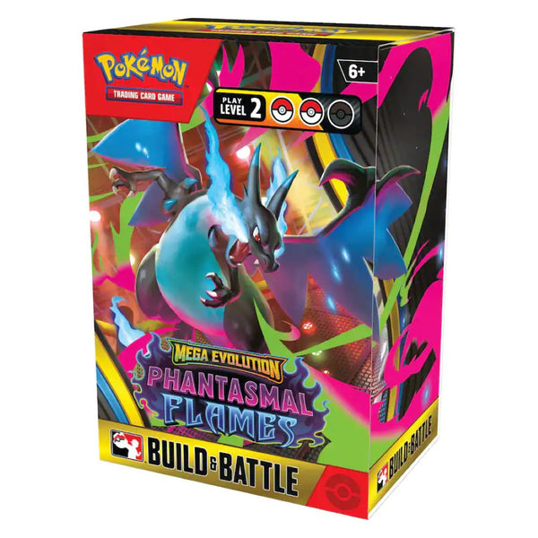 pokemon dragon frontiers booster box Phantasmal Flames Build & Battle Pokemon Box