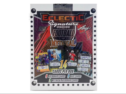 2025 Leaf Eclectic Signature Series Football Mythical Box