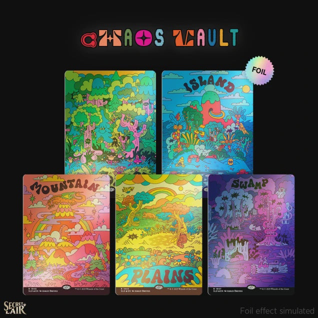 Magic the Gathering: Flower Power Secret Lair [Rainbow Foil]