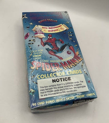 1992 Comic Images Spiderman 2 30th Anniversary Trading Card Box Sealed