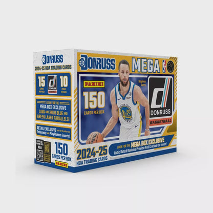 2024-25 Panini Donruss Basketball Mega Box (Red Cracked Ice)