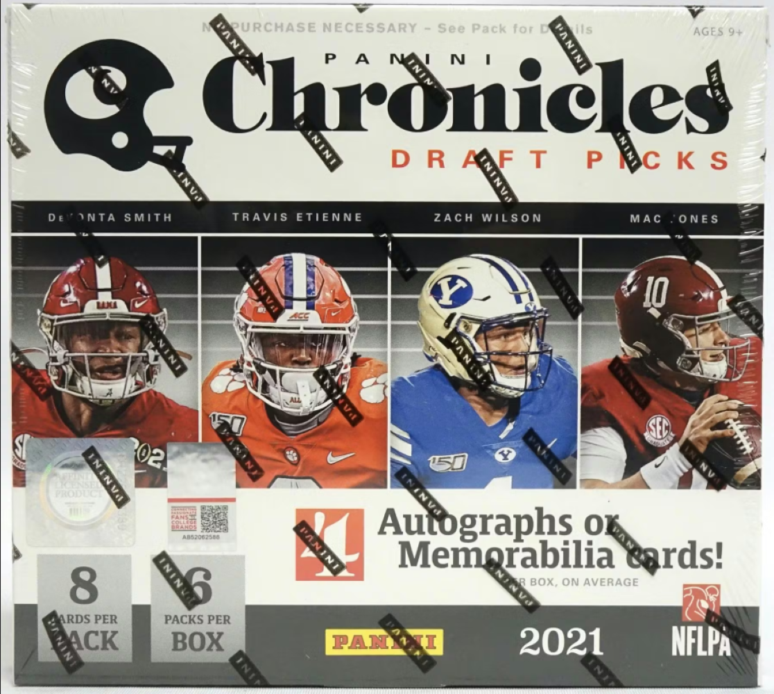 2021 Panini Chronicles Draft Picks Hobby Box