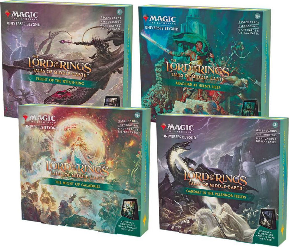 Magic the Gathering: Lord of the Rings Tales of Middle-earth Scene Box (Random) Magic the Gathering: Lord of the Rings Tales of Middle-earth Scene Box (Random)