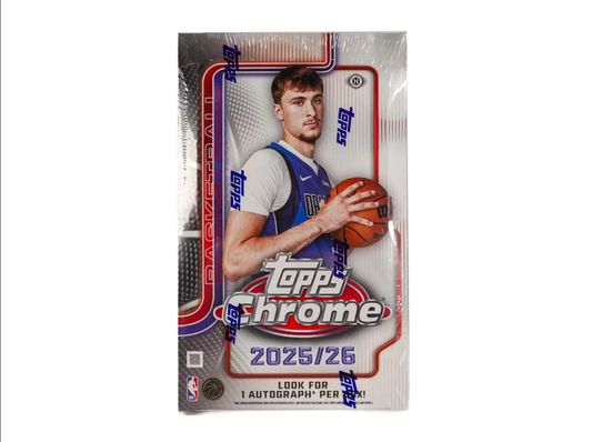 2025-26 Topps Chrome Basketball Hobby Box