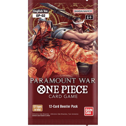 One Piece TCG: Paramount War Booster Box [OP-02]