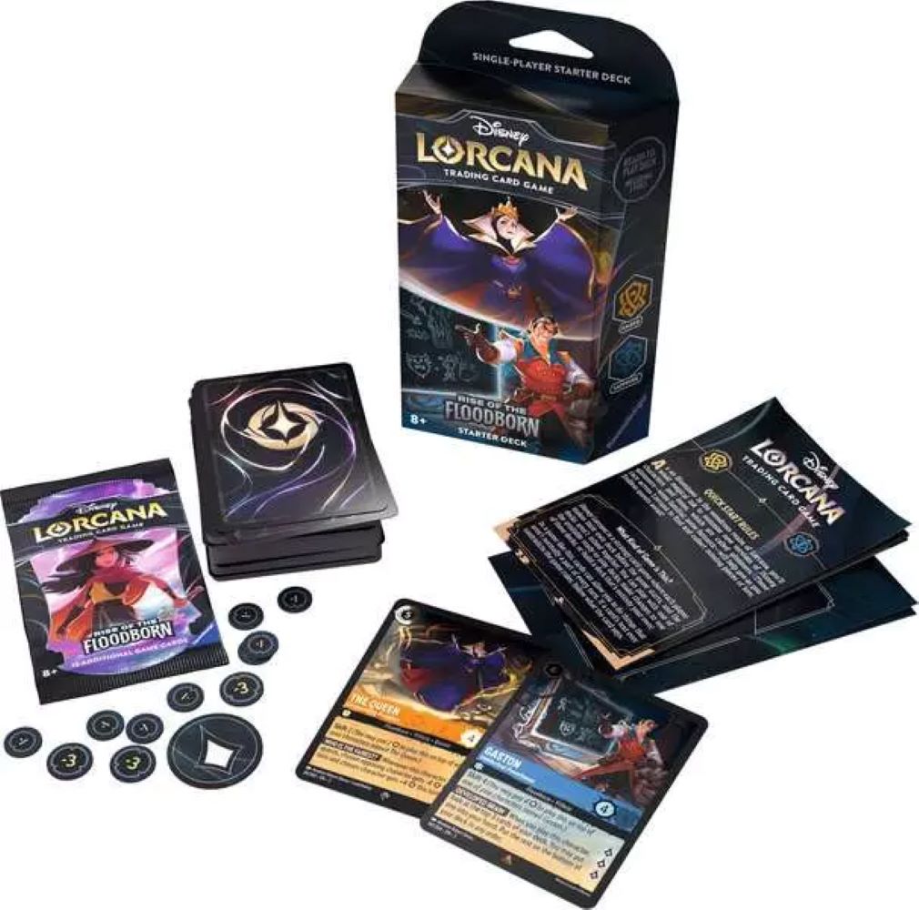 Disney Lorcana: Rise of the Floodborn Starter Deck [Set of 2]