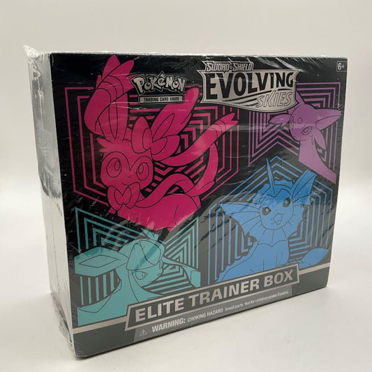 Pokemon: Sword & Shield Evolving Skies Elite Trainer Box [Glaceon/Vaporeon/Sylveon/Espeon] #1 *See Pictures for Condition*
