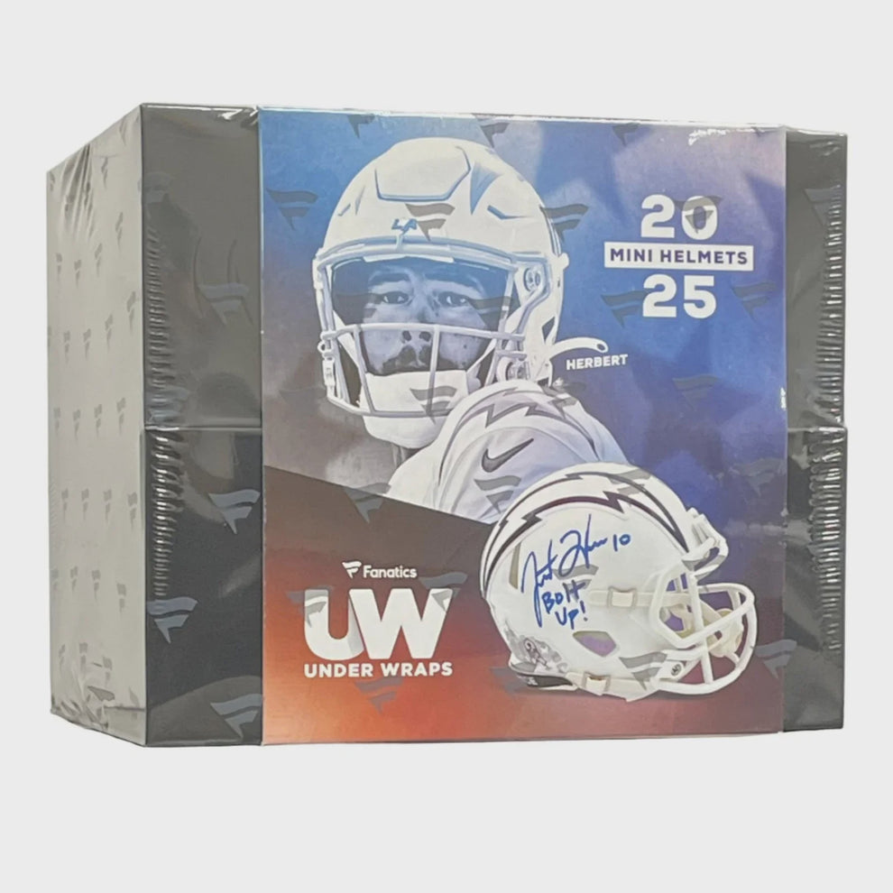 football and mini helmet case 2025 Under Wraps NFL Mini Helmet