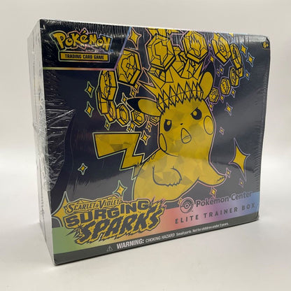 Pokemon: Scarlet & Violet Surging Sparks Pokemon Center Elite Trainer Box #1 [See Pictures for Condition]