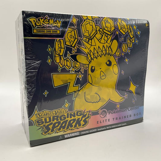 Pokemon: Scarlet & Violet Surging Sparks Pokemon Center Elite Trainer Box #1 [See Pictures for Condition]