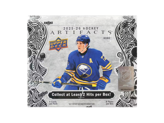 2025-26 Upper Deck Artifacts Hockey Hobby Box *Contact Us To Order*