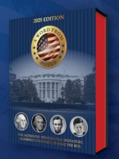 2025 A Word From POTUS Hobby Box *Releases 11-12-2025*