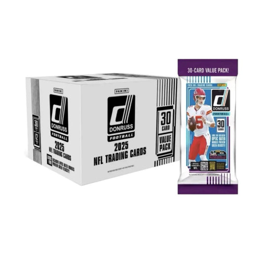2025 Donruss Football Fat Pack Display Box