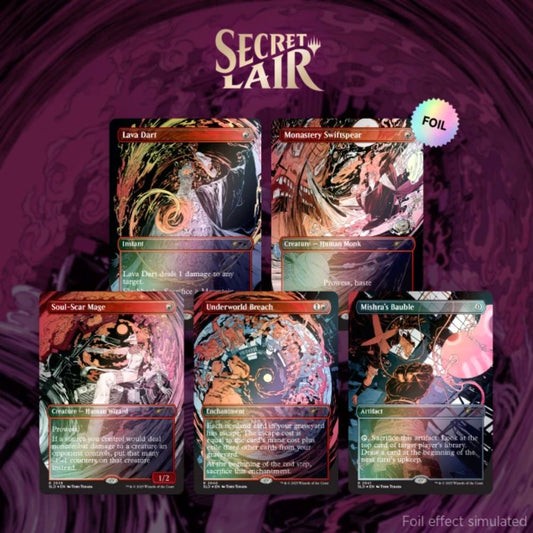 Magic the Gathering: vroooOOOOMMMMMM! Secret Lair Drop Series [ Rainbow Foil Edition]