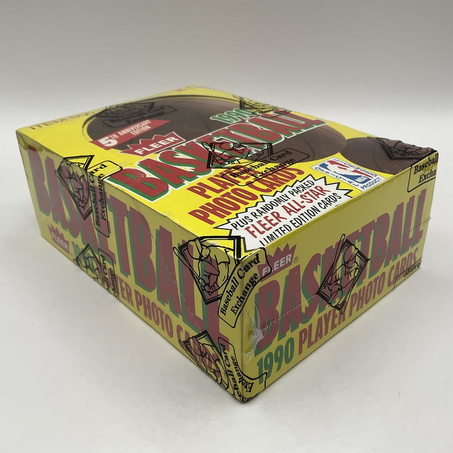 1990-91 Fleer Basketball Box