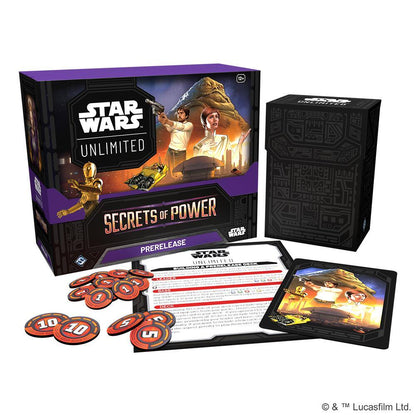 Star Wars Unlimited Secrets of Power Prerelease Kit *Releases 11-07-2025*