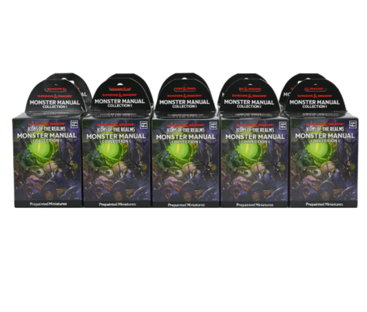 D&D Icons of the Realms: Monster Manual Booster 10ct lot