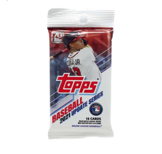 2021 Topps Update Series Baseball Retail Pack